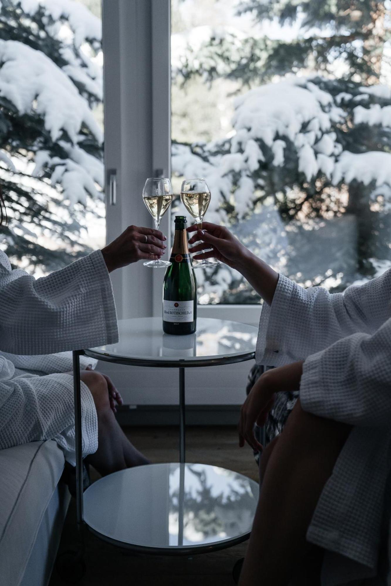 Waldhotel Fletschhorn Panoramic Retreat In Saas Fee Экстерьер фото