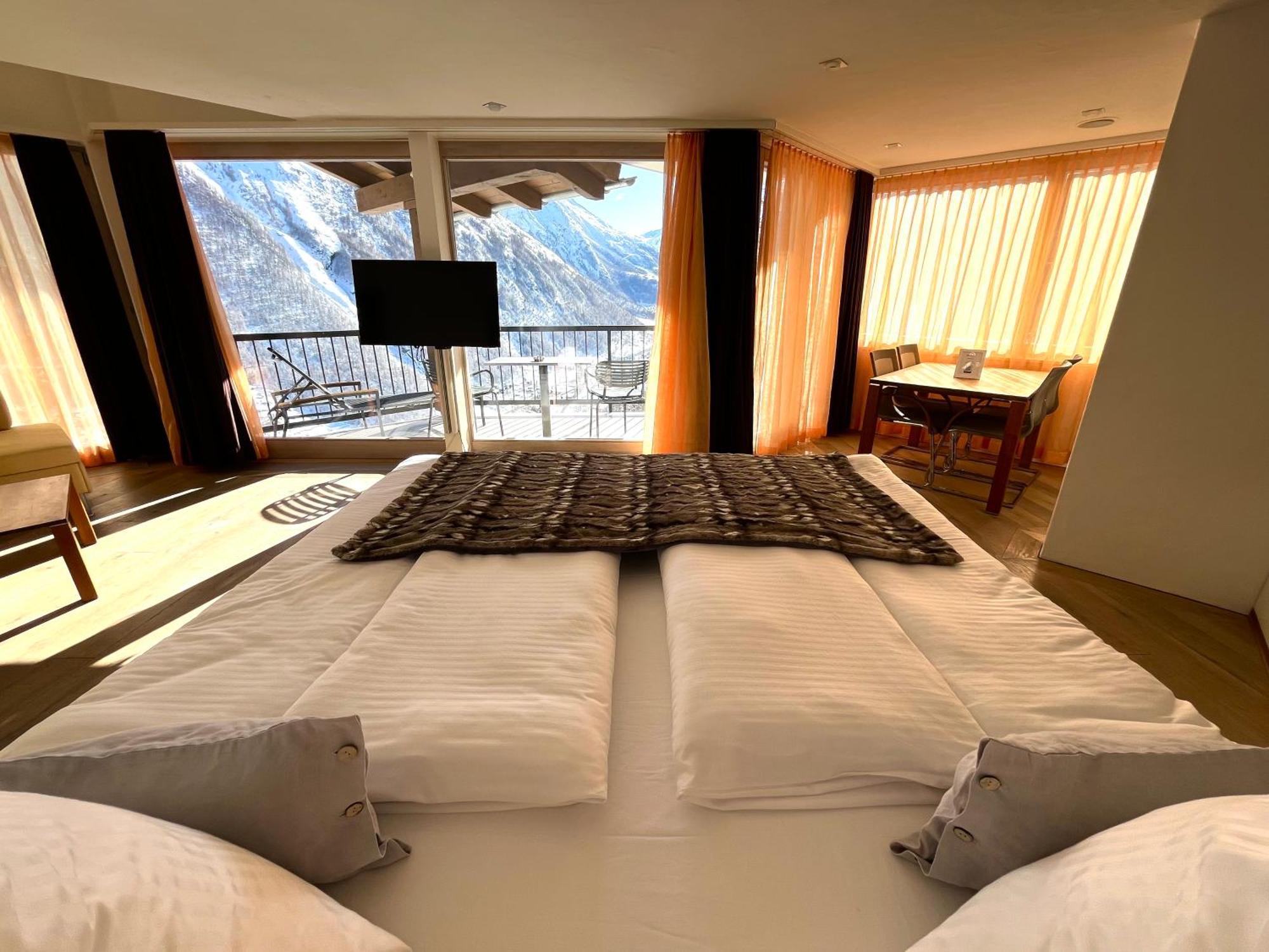 Waldhotel Fletschhorn Panoramic Retreat In Saas Fee Экстерьер фото